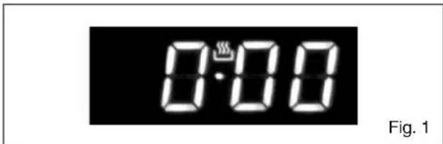 Fulgor Milano QO 6009 PT X - Setting the clock - 1