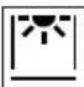 Fulgor Milano QO 6009 PT X - Function symbols on the selector - 1