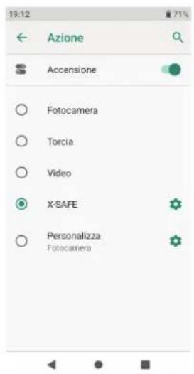 CROSSCALL CoreM4 Go - Aprire l'applicazione X-SAFE - 7