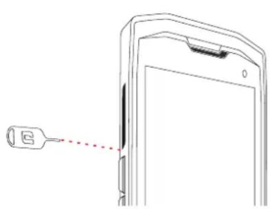 CROSSCALL CoreM4 Go - INSTALACIÓN DE LA TARJETA SIM - 1