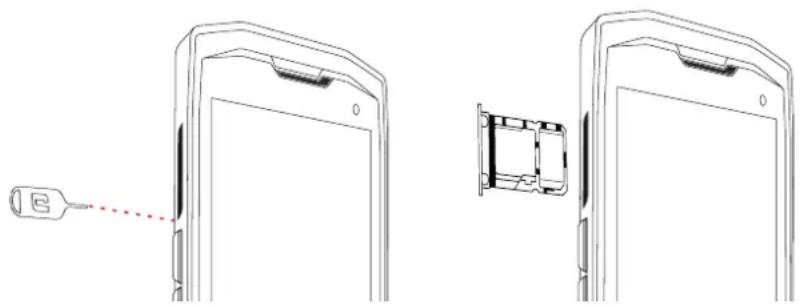 CROSSCALL CoreM4 Go - SIM-KARTE EINLEGEN - 1