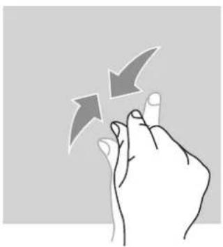 CROSSCALL CoreM4 Go - Zwei-Finger-Aktionen - 3