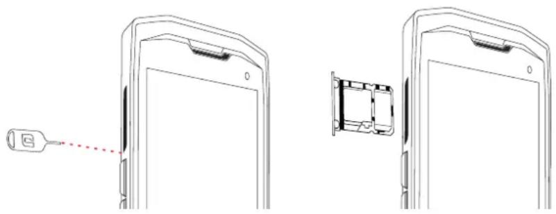 CROSSCALL CoreM4 Go - DE SIM-KAART INSTALLEREN - 1