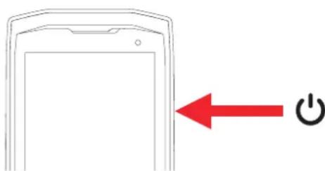 CROSSCALL CoreM4 Go - LIGAR E DESLIGAR O TELEFONE - 1