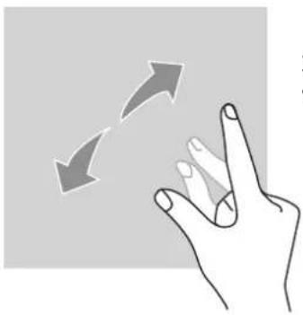 CROSSCALL CoreM4 Go - Two-finger actions - 1