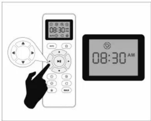 SOLAC LUCID i10 - 2) CONFIGURER L'HORAIRE DE NETTOYAGE - 5