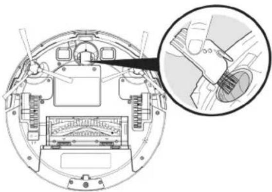 SOLAC LUCID i10 - CLEANING ROBOT'S SWIVEL WHEEL: - 1