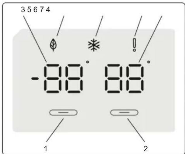 BOMPANI BOCB617R - Display and Control Panel - 1