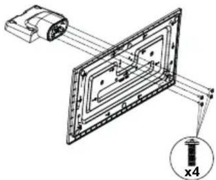 PANASONIC TX58HXW584 - Montage du socle - 1