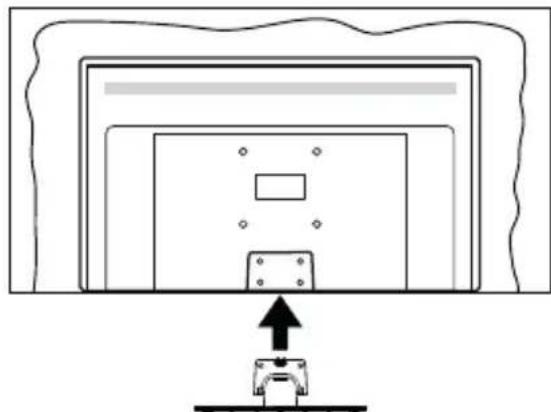 PANASONIC TX58HXW584 - Aufstellung des Ständer - 2