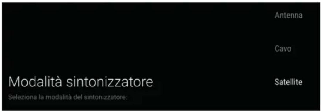 PANASONIC TX65HX700 - Setup iniziale / Installazione satellite - 1