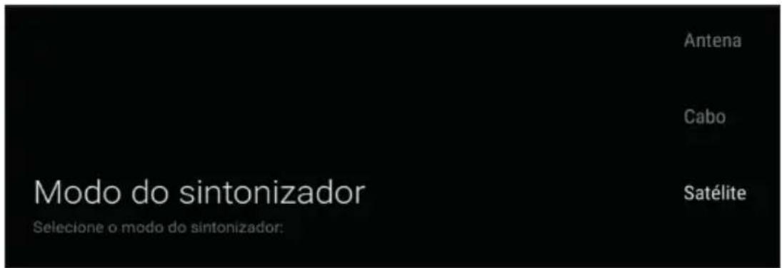 PANASONIC TX65HX700 - Configuração inicial/Instalação do satélite - 1