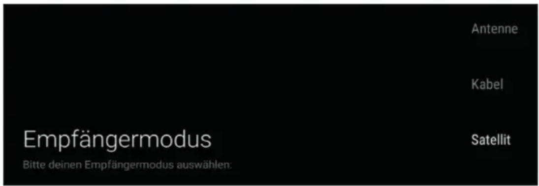 PANASONIC TX65HX700 - Erstes Setup / Satelliteninstallation - 1