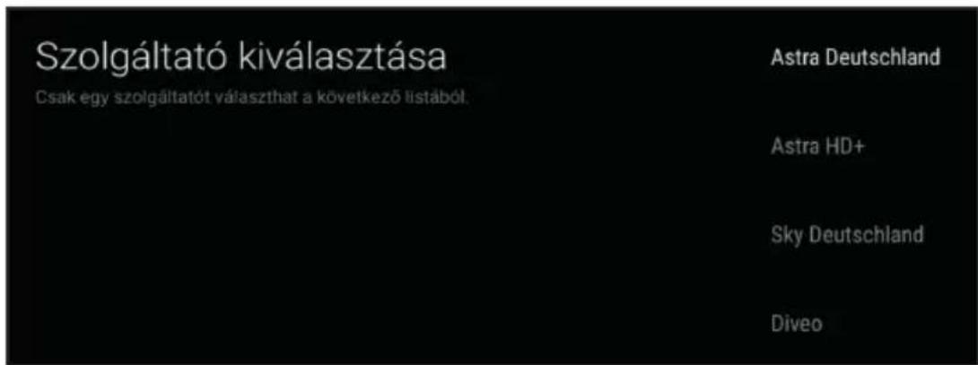 PANASONIC TX65HX700 - Elönyben részesített műhold - 1
