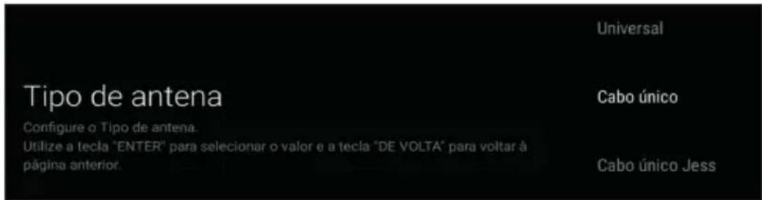 PANASONIC TX65HX700 - Tipo de antena - Unicable - 1