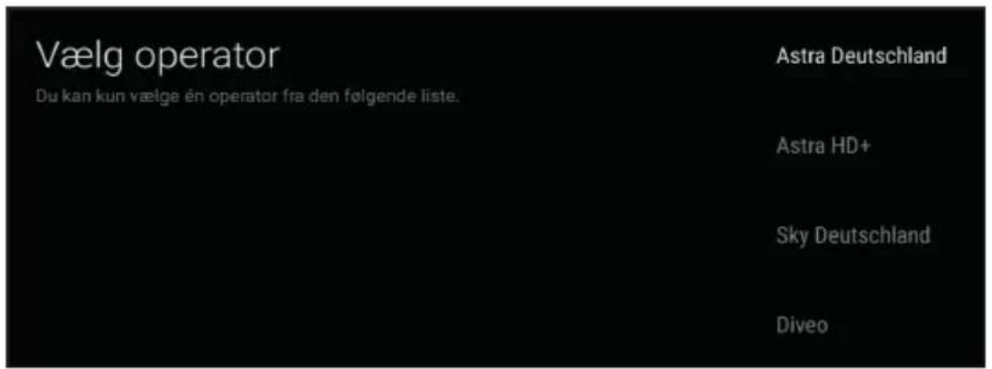 PANASONIC TX65HX700 - Foretrukket satellit - 1