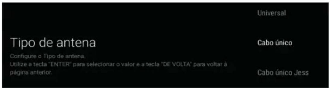 PANASONIC TX65HX700 - Tipo de antena - Unicable - 1