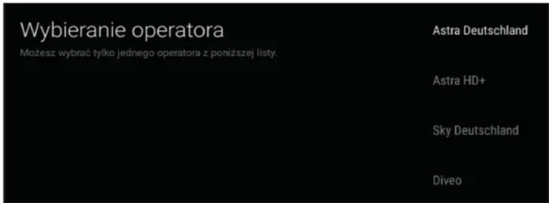 PANASONIC TX65HX700 - Preferowany satelita - 1