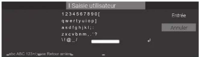 PANASONIC TX24GW324 - ■ Saisissez des caractères avec le menu de saisie libre - 1