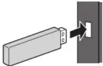 PANASONIC TX24GW324 - ■ USB Flash Bellek takmak veya çıkarmak için - 1