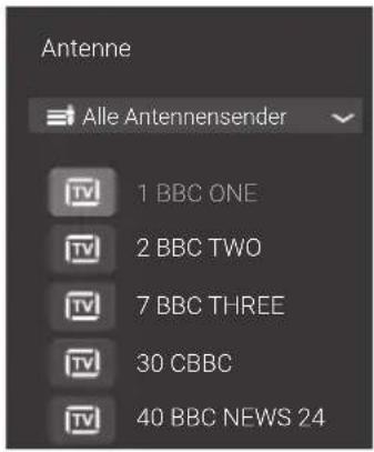 PANASONIC TX24GW324 - Öffnen Sie [Senderliste]. - 4