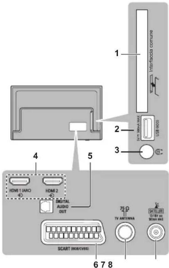 PANASONIC TX24GW324 - Collegamenti - 1