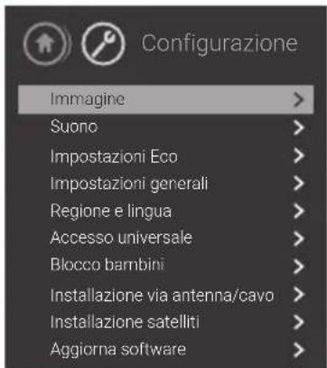PANASONIC TX24GW324 - Selezionare [Aggiorna software] - 2