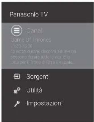 PANASONIC TX24GW324 - Selezionare il menu - 1
