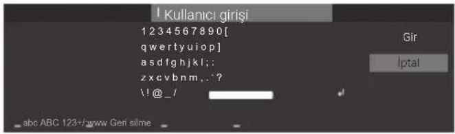 PANASONIC TX24GW324 - ■ Serbest giriş menüsünden karakterleri girin - 1