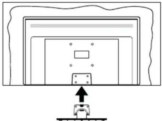 PANASONIC TX43HXW584 - Aufstellung des Ständers - 2