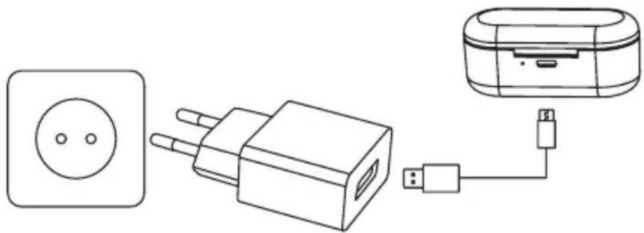 ACME BH410 - Charger les écouteurs et le boîtier de charge - 1