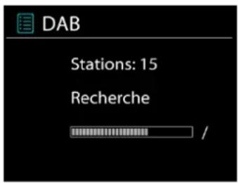 Soundmaster ICD2200 - - Recherche des stations - 1