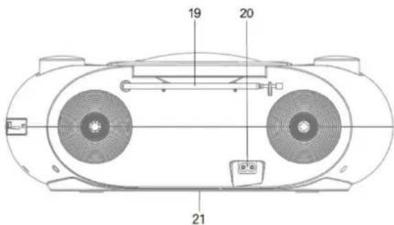 Soundmaster SCD8100 - VISTA POSTERIORE - 3