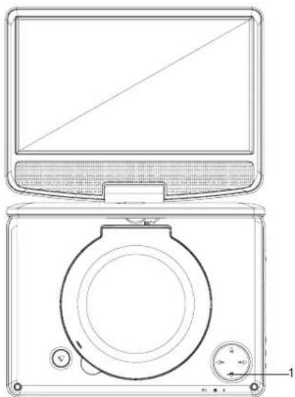 Sunstech DLPM912 - Identificação dos Controlos Unidade Principal - 1