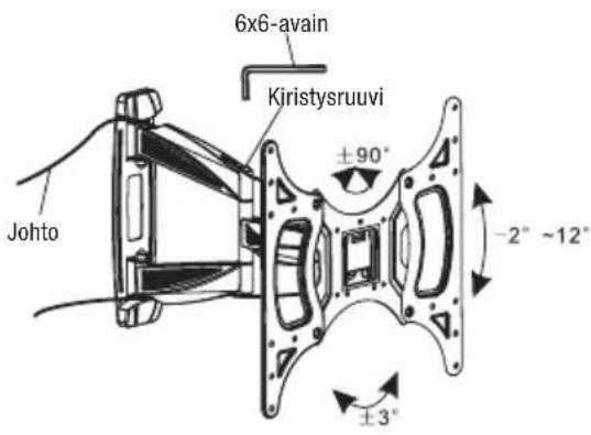 Biltema 24778 - SEINÄTELINE, VARSI 26"-50" - 5