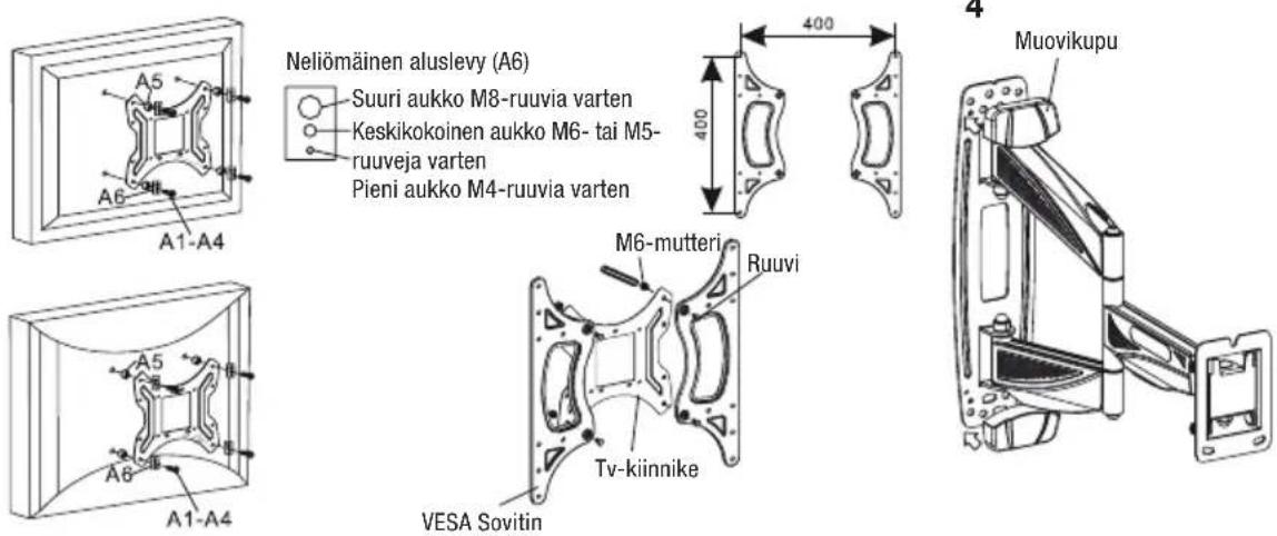 Biltema 24778 - SEINÄTELINE, VARSI 26"-50" - 3