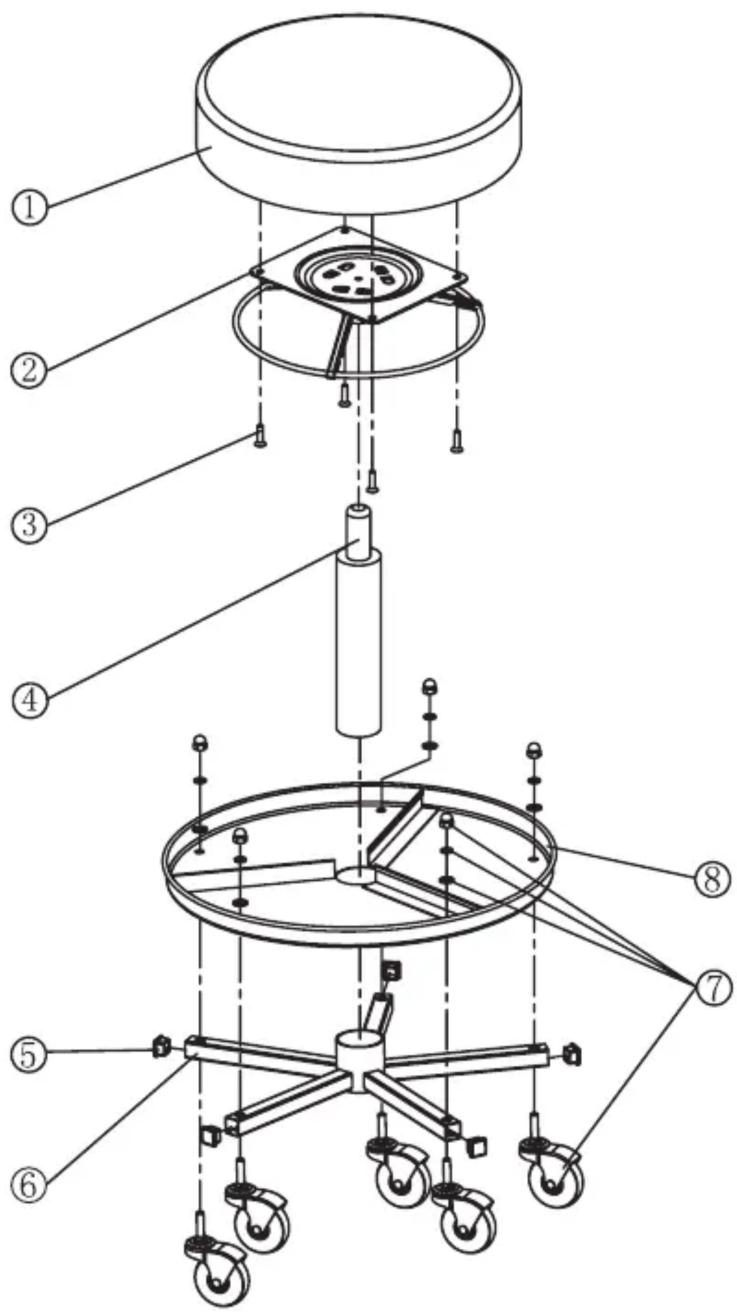Biltema 38883 - ARBEJDSTABURET - 2