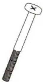 Yealink MeetingBoard - Expansion bolt x 8 (8\*80mm) - 4