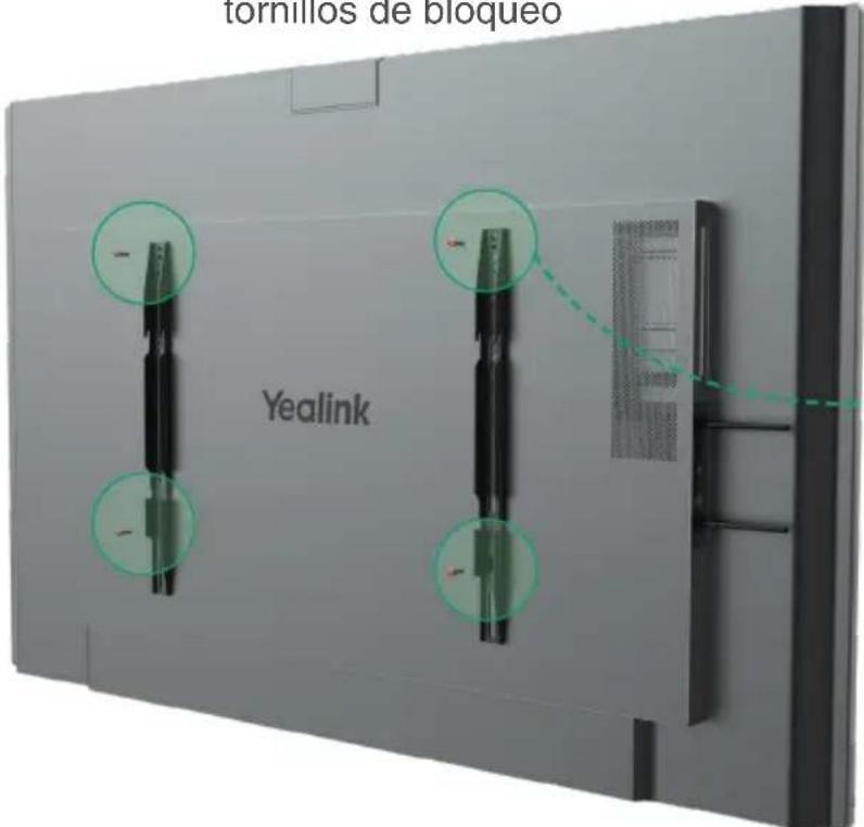 tornillos de bloqueo Yealink
