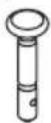TROY-BILT Storm Tracker 2890 - 2-STAGE SNOW BLOWER REPLACEMENT SHEAR PINS - 1