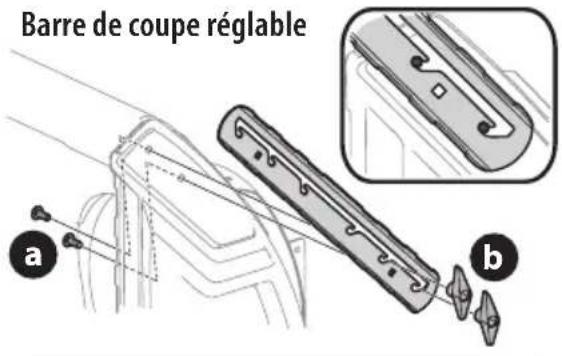 TROY-BILT Storm Tracker 2890 - Barres de coupe à installation sans outils - 1