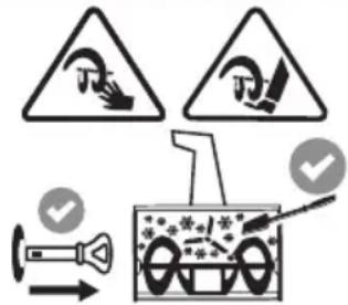 TROY-BILT Storm Tracker 2890 - SAFETY SYMBOLS - 3