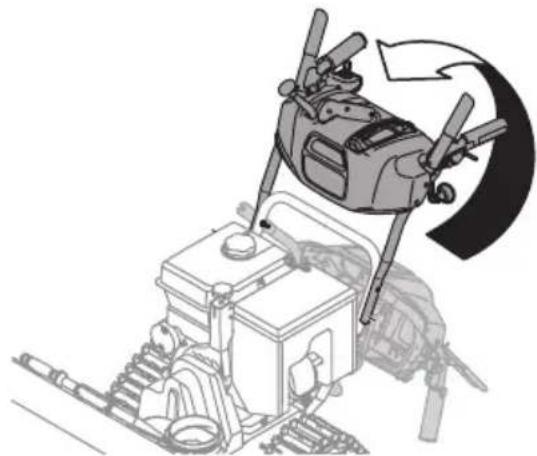 TROY-BILT Storm Tracker 2890 - Handle Assembly - 3