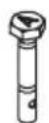 TROY-BILT Storm Tracker 2890 - 3-STAGE SNOW BLOWER REPLACEMENT SHEAR PINS - 2
