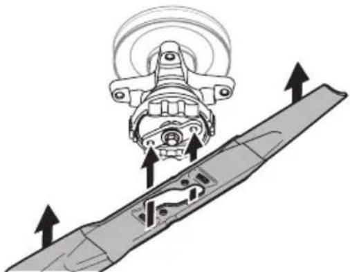TROY-BILT Super Bronco 54 XP - FASTATTACH™ BLADE SYSTEM (IF EQUIPPED) - 1