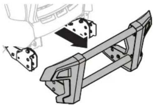 TROY-BILT Super Bronco 54 XP - WARNING - 2