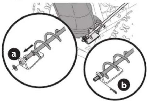 TROY-BILT Arctic Storm 30 - Side Mounted Chute Rotation Control w/ Manual Pitch - 4