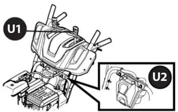 TROY-BILT Storm 3090 - ADDING FUEL & OIL - 4