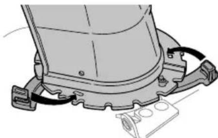 TROY-BILT Storm 3090 - CONTROL DE ROTACION DEL CANAL DE MONTAJE LATERAL C/ INCLINACION MANUAL - 3