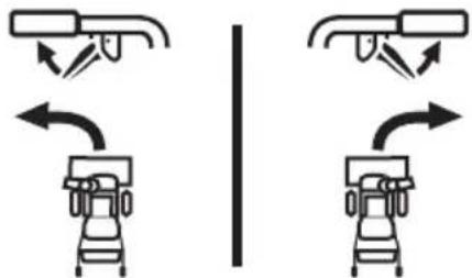 TROY-BILT Arctic Storm 34 - MANETTES DE DIRECTION DES ROUES (SI PRÉSENT) - 1